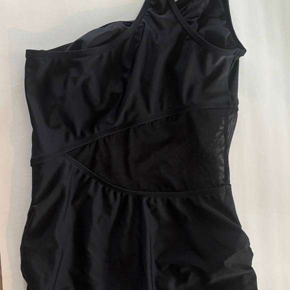 Cupshe Women's Asymmetrical Mesh Waist Swim Beach Dress size M swimsuit - Picture 7 of 7